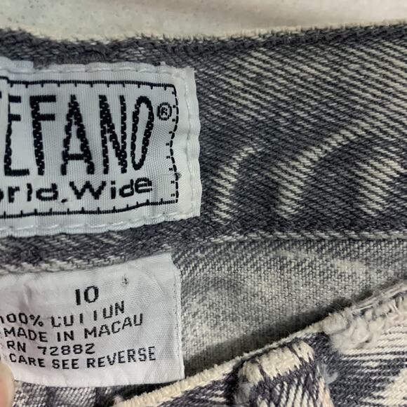 Vintage 90s Women’s Stefano Jeans Gray Acid Wash Size 10 - Picture 13 of 14